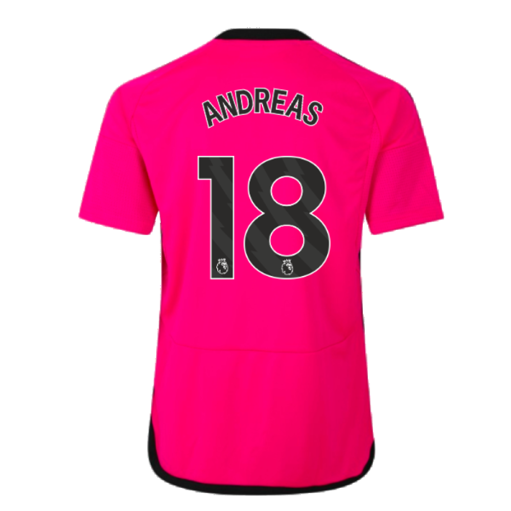 2023-2024 Fulham Away Shirt (Kids) (Andreas 18)