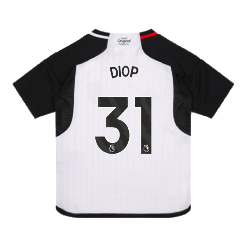 2023-2024 Fulham Home Mini Kit (Diop 31)