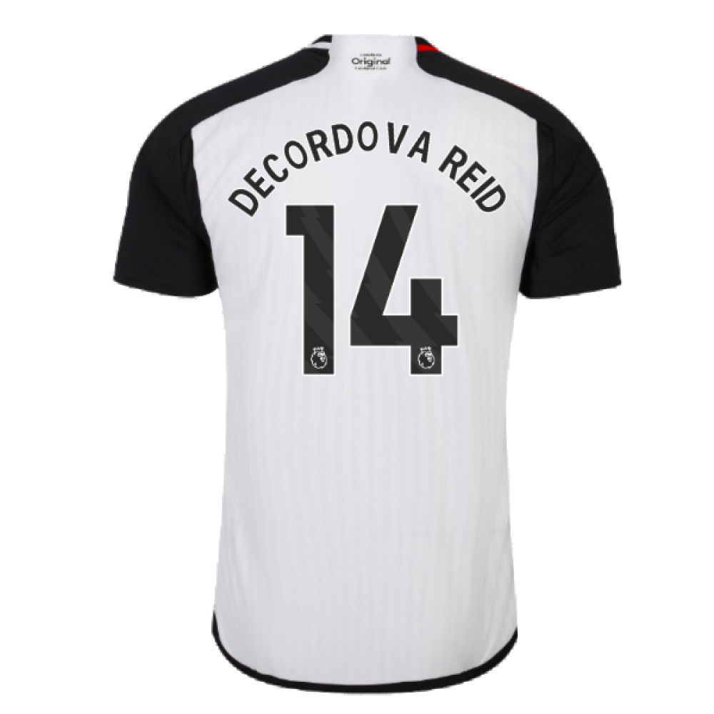2023-2024 Fulham Home Shirt (Decordova Reid 14)