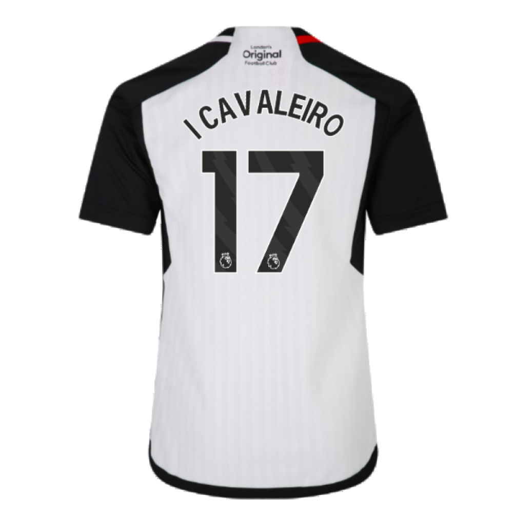 2023-2024 Fulham Home Shirt (Kids) (I Cavaleiro 17)