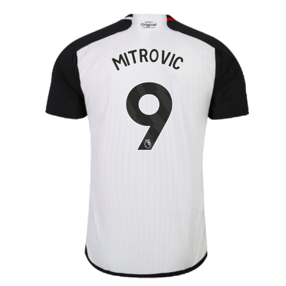 2023-2024 Fulham Home Shirt (Mitrovic 9)