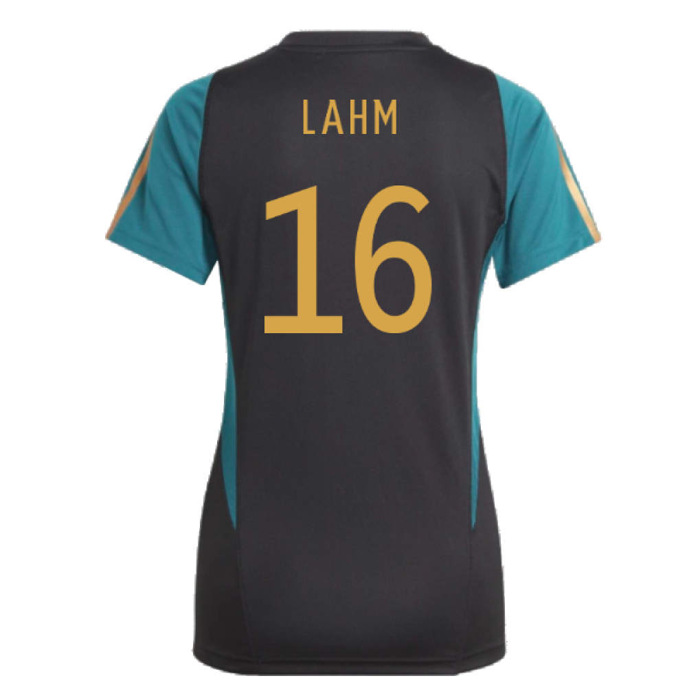 2023-2024 Germany Training Shirt (Black) - Ladies (Lahm 16)