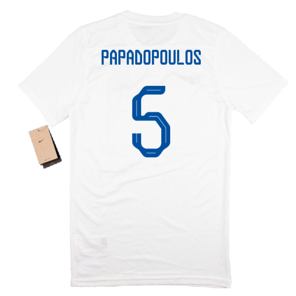 2023-2024 Greece Away Shirt (PAPADOPOULOS 5)