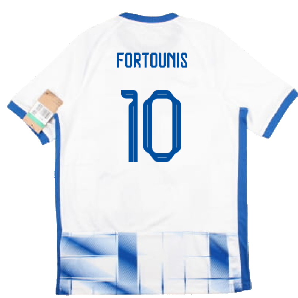 2023-2024 Greece Home Shirt (Kids) (FORTOUNIS 10)