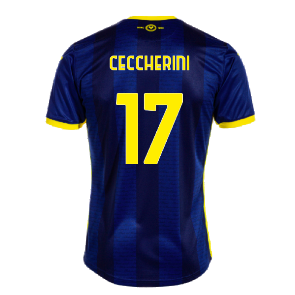 2023-2024 Hellas Verona Home Shirt (CECCHERINI 17)