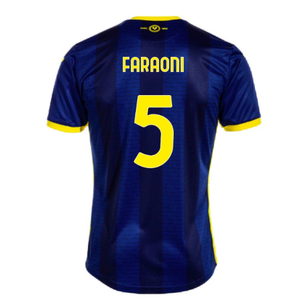 2023-2024 Hellas Verona Home Shirt (FARAONI 5)