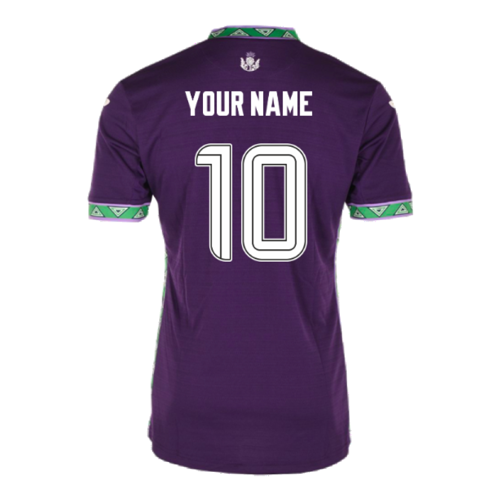 2023-2024 Hibernian Away Shirt (Your Name)