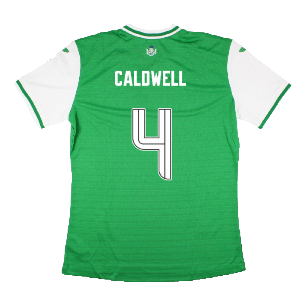 2023-2024 Hibernian Home Shirt (Caldwell 4)