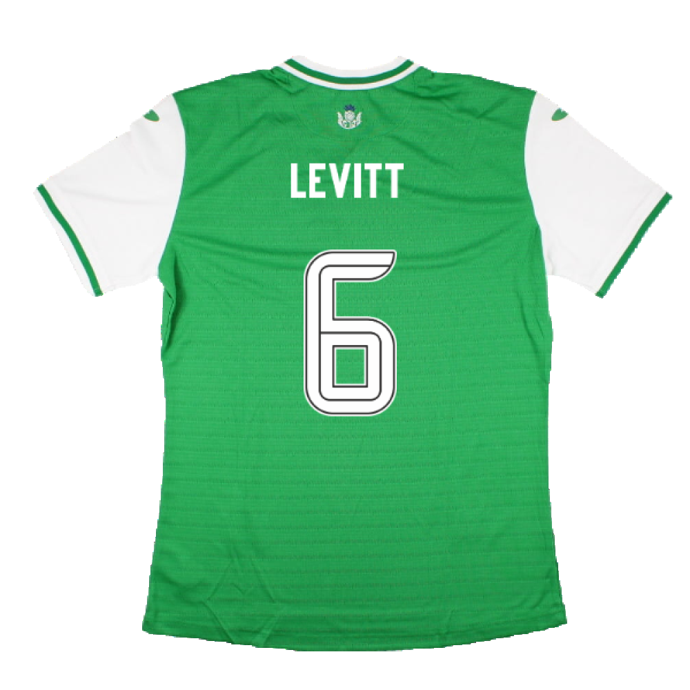 2023-2024 Hibernian Home Shirt (Levitt 6)