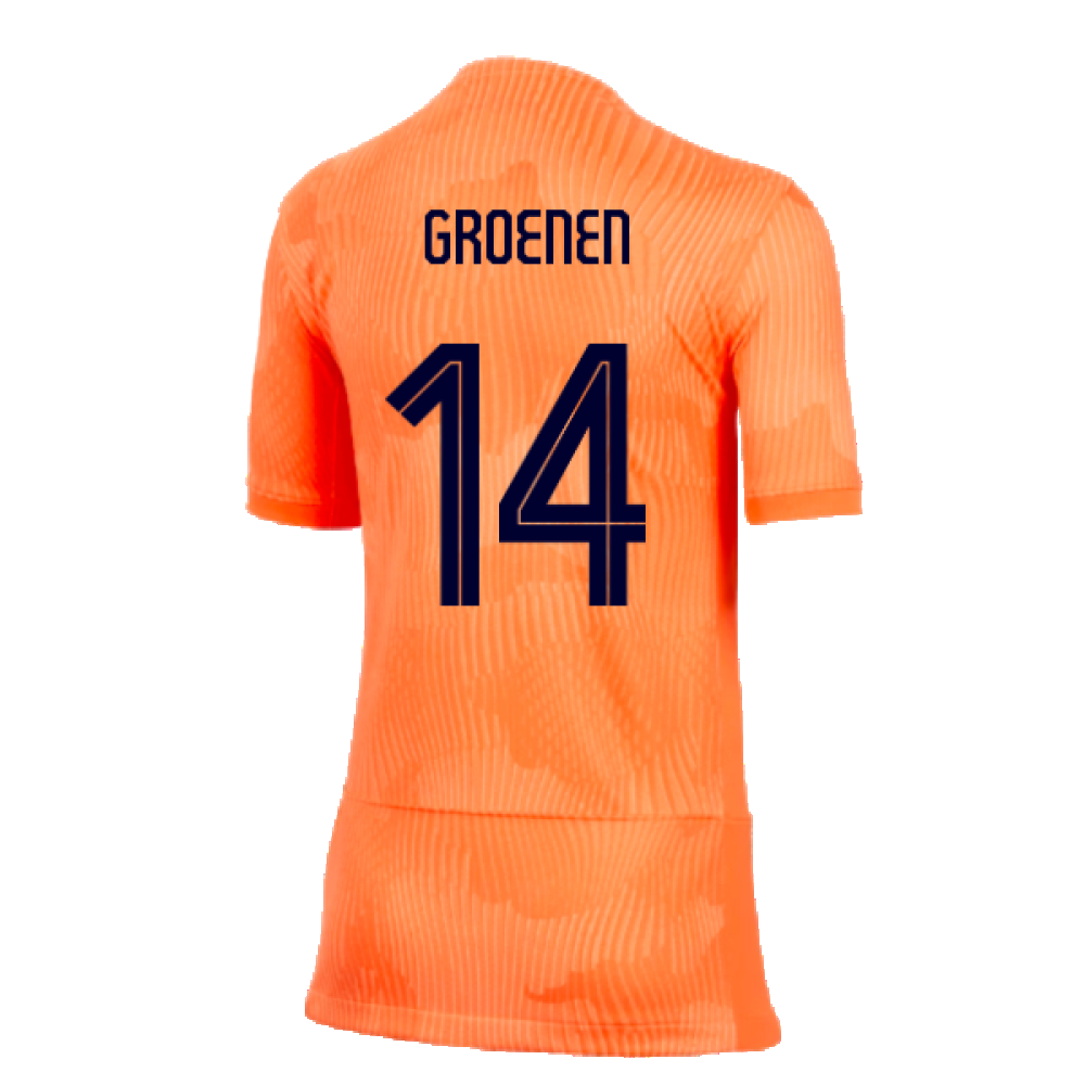 2023-2024 Holland WWC Home Shirt (Kids) (Groenen 14)