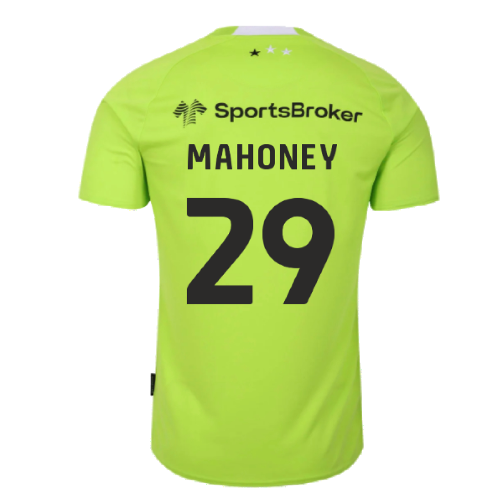 2023-2024 Huddersfield Town Away Shirt (MAHONEY 29)