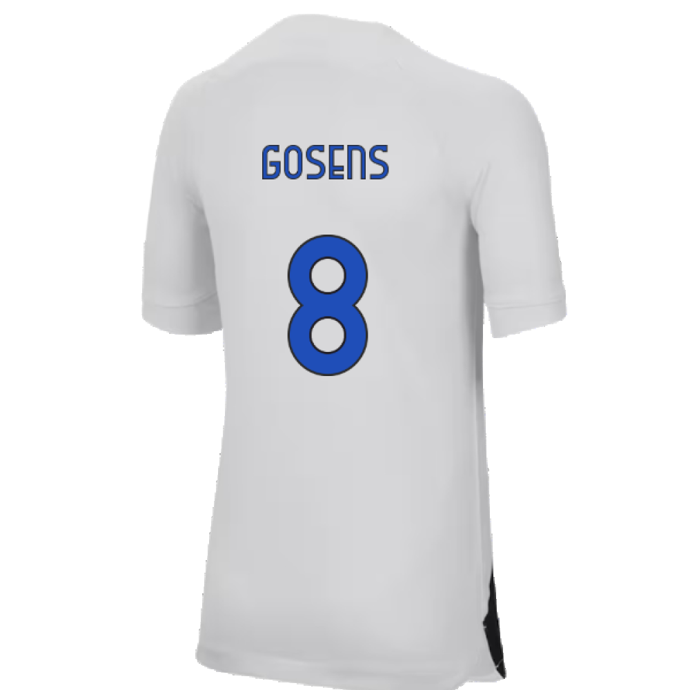 2023-2024 Inter Milan Away Shirt (Kids) (Gosens 8)