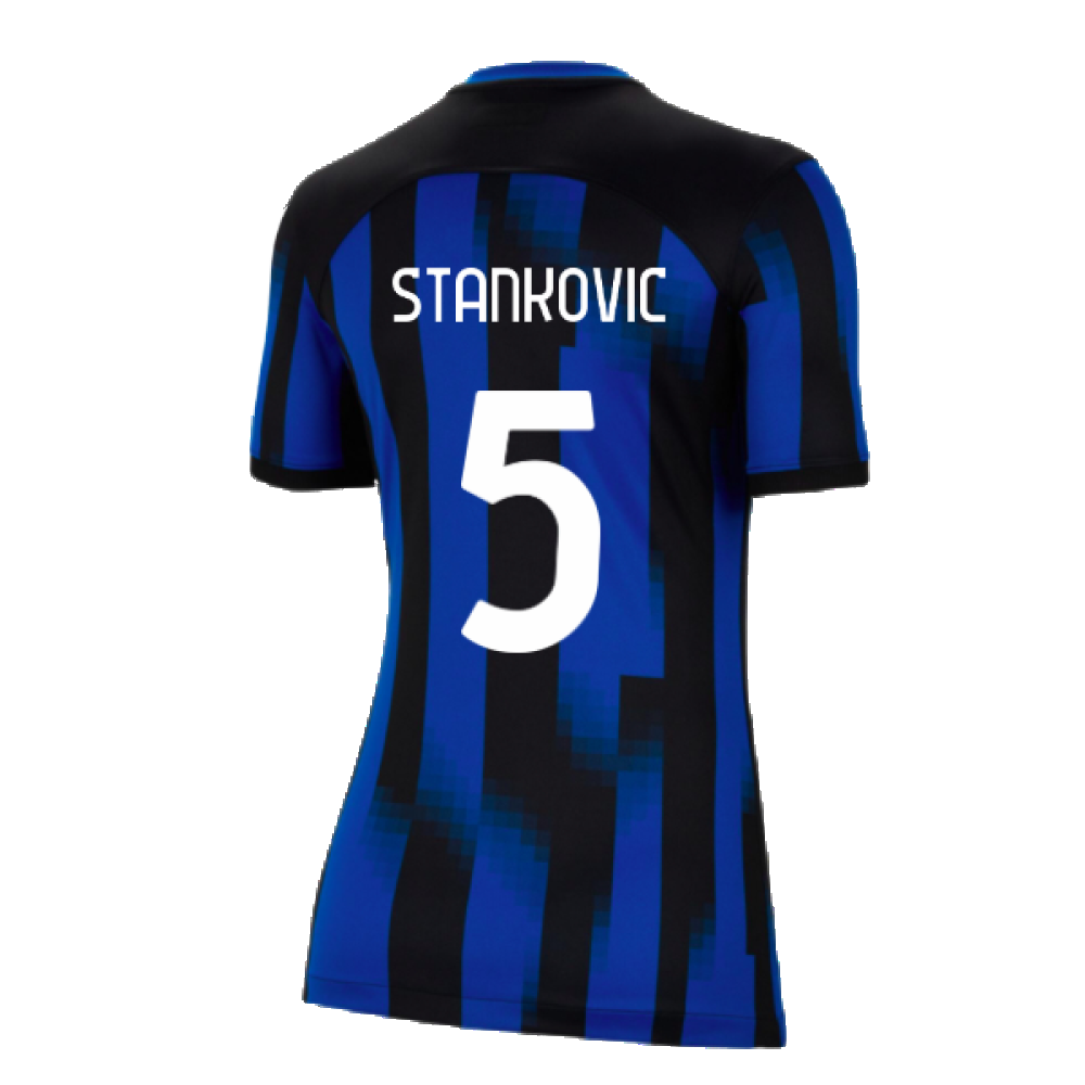 2023-2024 Inter Milan Home Shirt (Womens) (Stankovic 5)