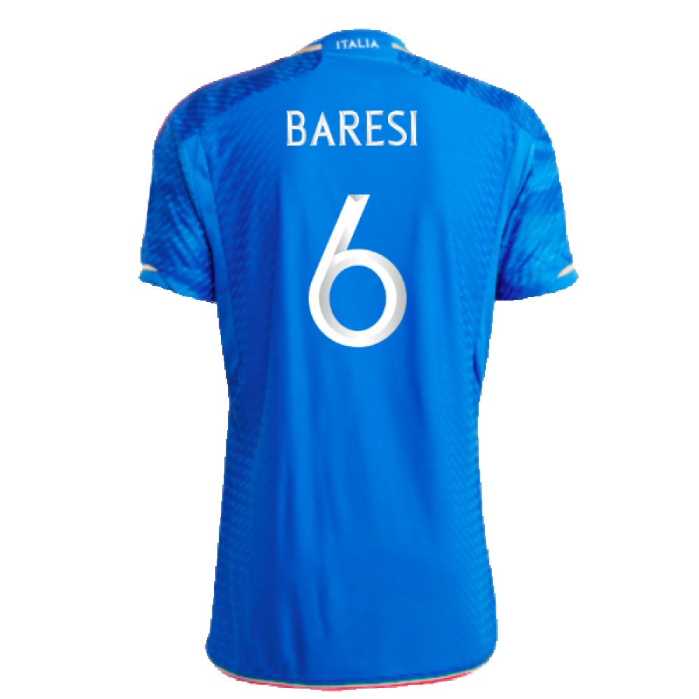 2023-2024 Italy Authentic Home Shirt (BARESI 6)