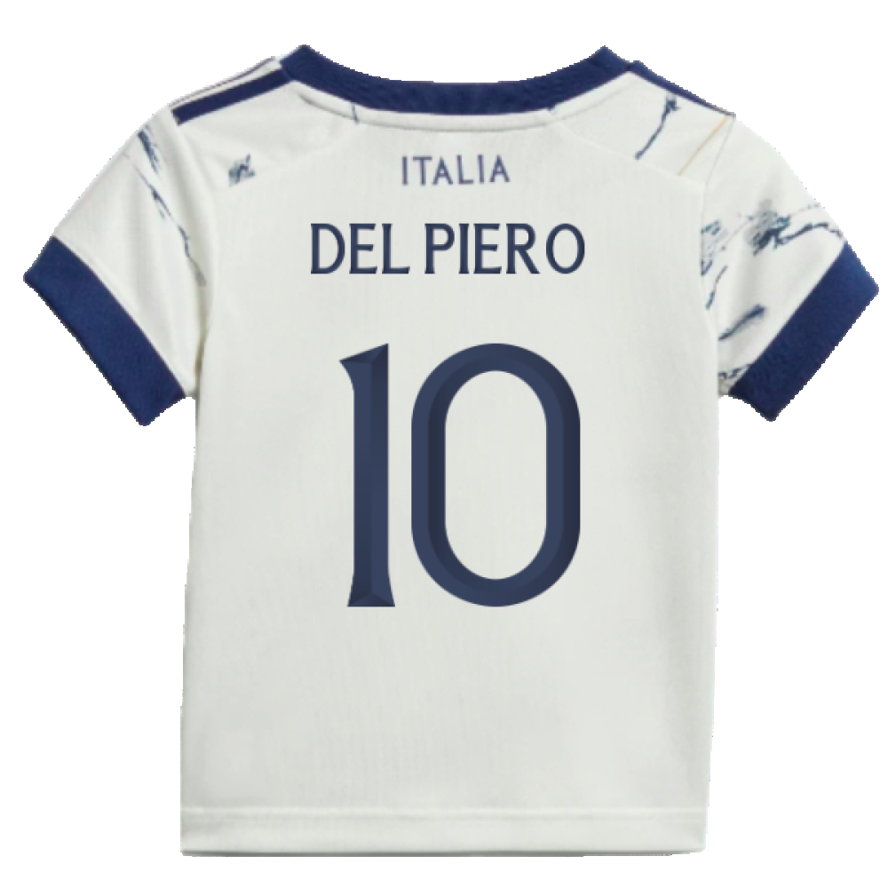 2023-2024 Italy Away Baby Kit (DEL PIERO 10)