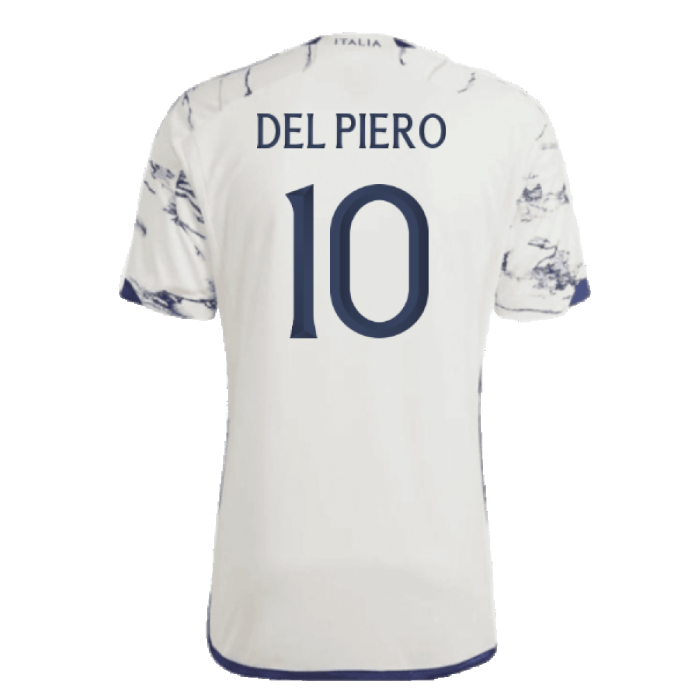 2023-2024 Italy Away Shirt (DEL PIERO 10)