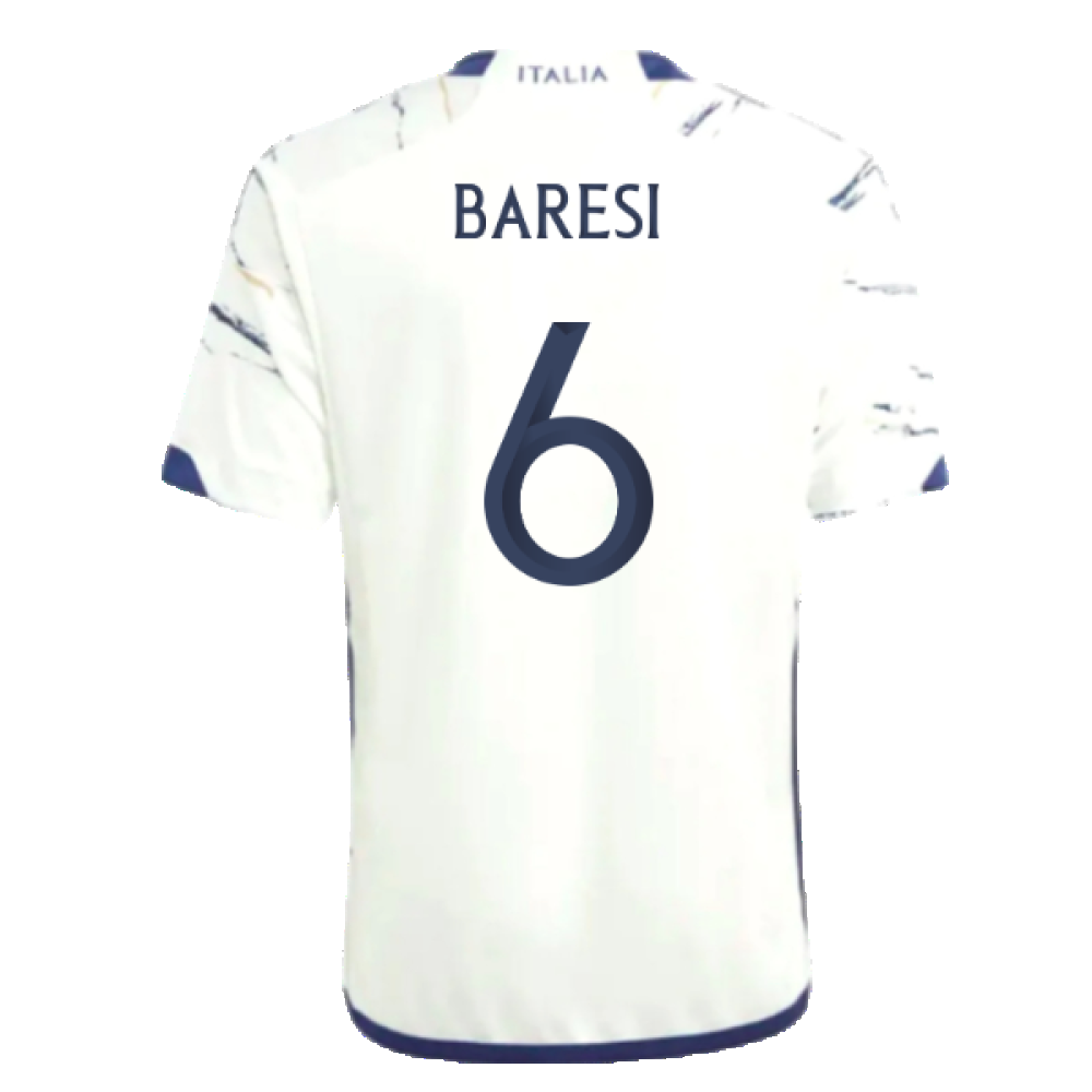 2023-2024 Italy Away Shirt (Kids) (BARESI 6)