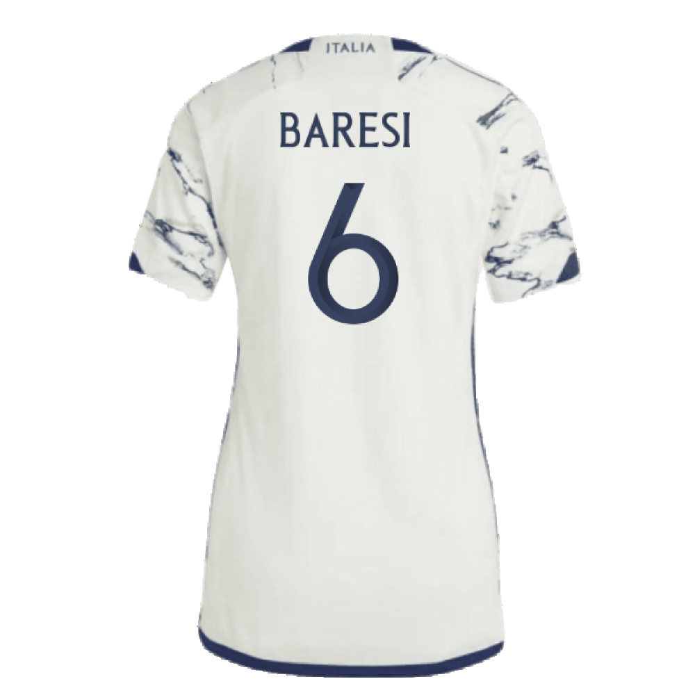 2023-2024 Italy Away Shirt (Ladies) (BARESI 6)