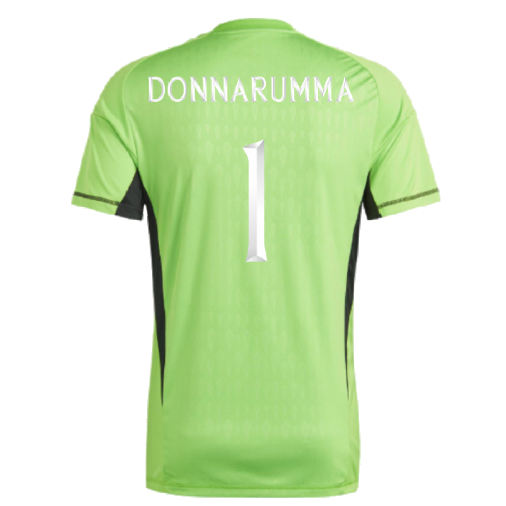 2023-2024 Italy Goalkeeper Jersey (Green) (Donnarumma 1)