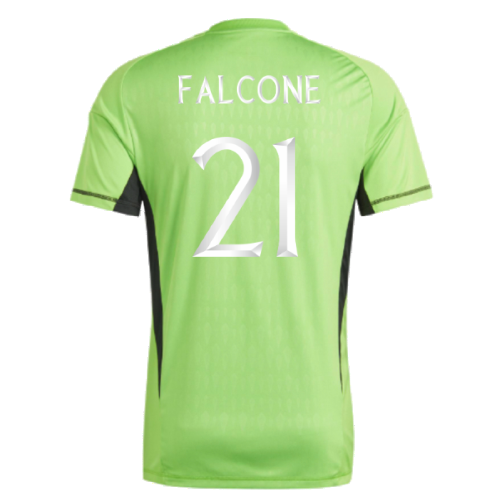 2023-2024 Italy Goalkeeper Jersey (Green) (Falcone 21)