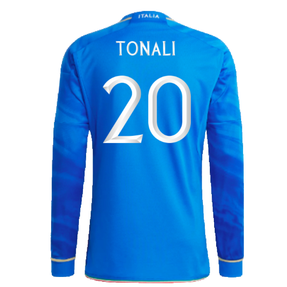 2023-2024 Italy Home Long Sleeve Shirt (TONALI 20)