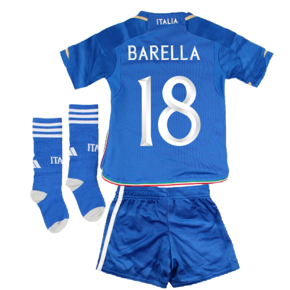 2023-2024 Italy Home Mini Kit (BARELLA 18)