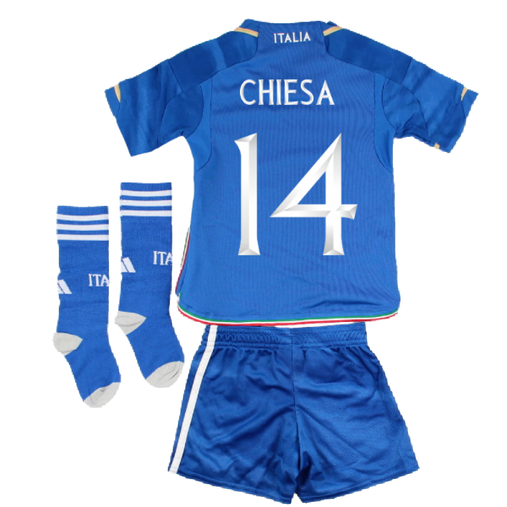 2023-2024 Italy Home Mini Kit (CHIESA 14)