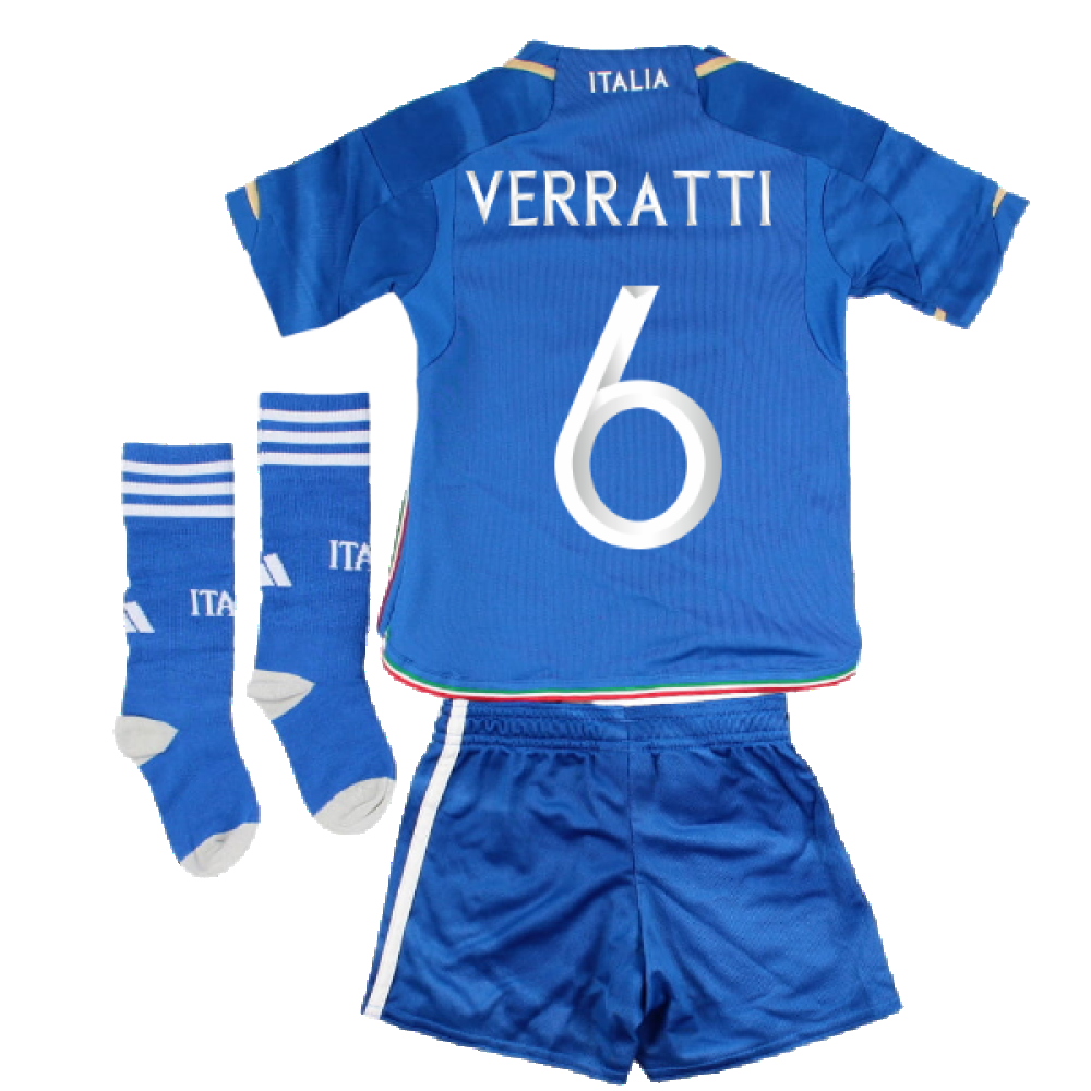 2023-2024 Italy Home Mini Kit (VERRATTI 6)