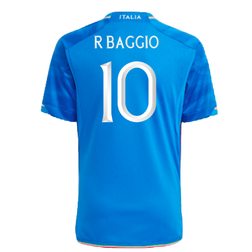 2023-2024 Italy Home Shirt (Kids) (R BAGGIO 10)