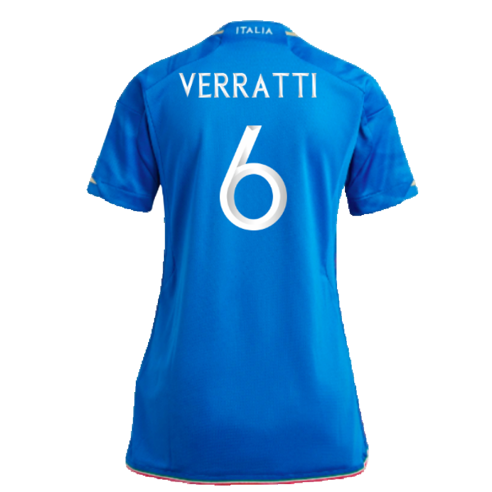 2023-2024 Italy Home Shirt (Ladies) (VERRATTI 6)