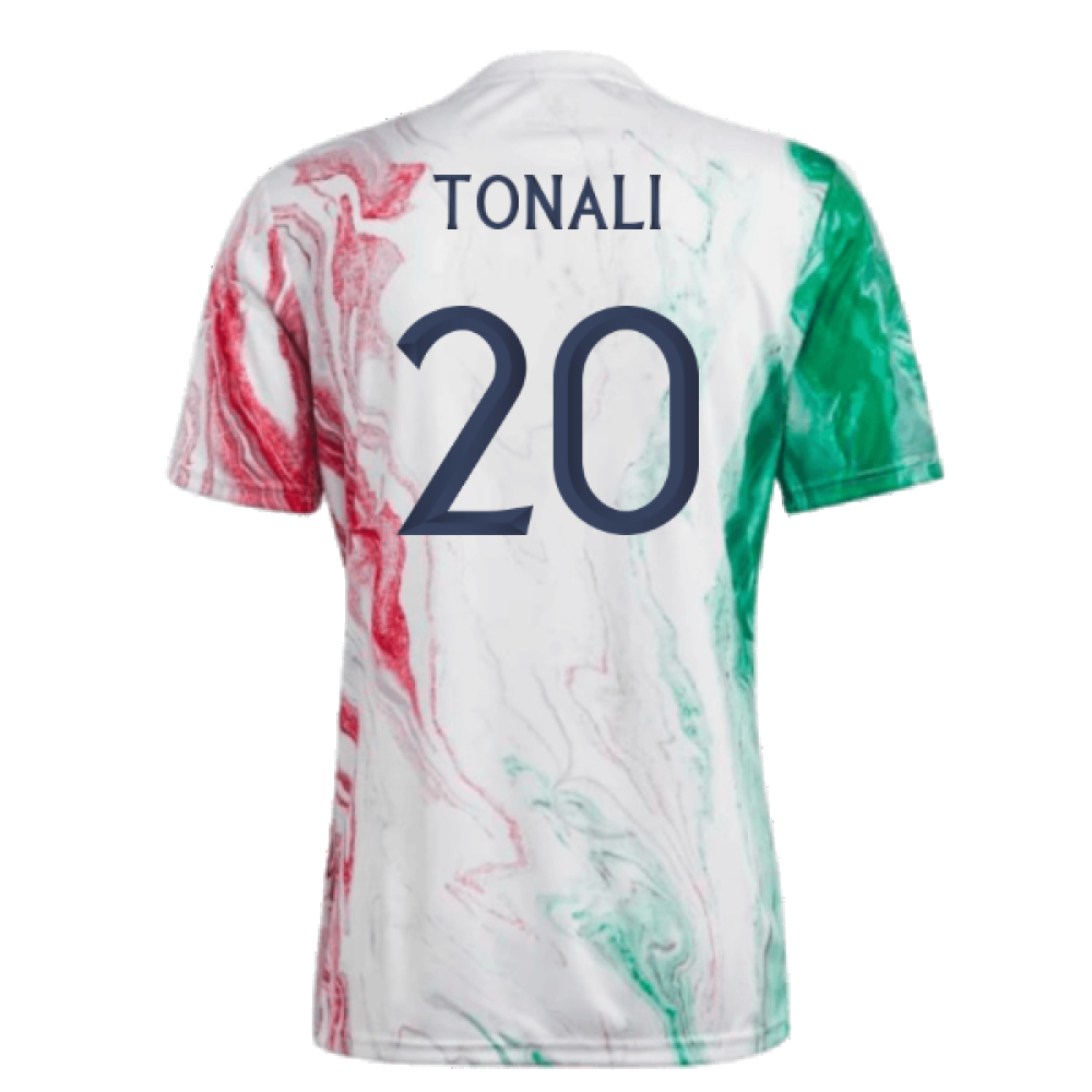 2023-2024 Italy Pre-Match Jersey (Green) (TONALI 20)