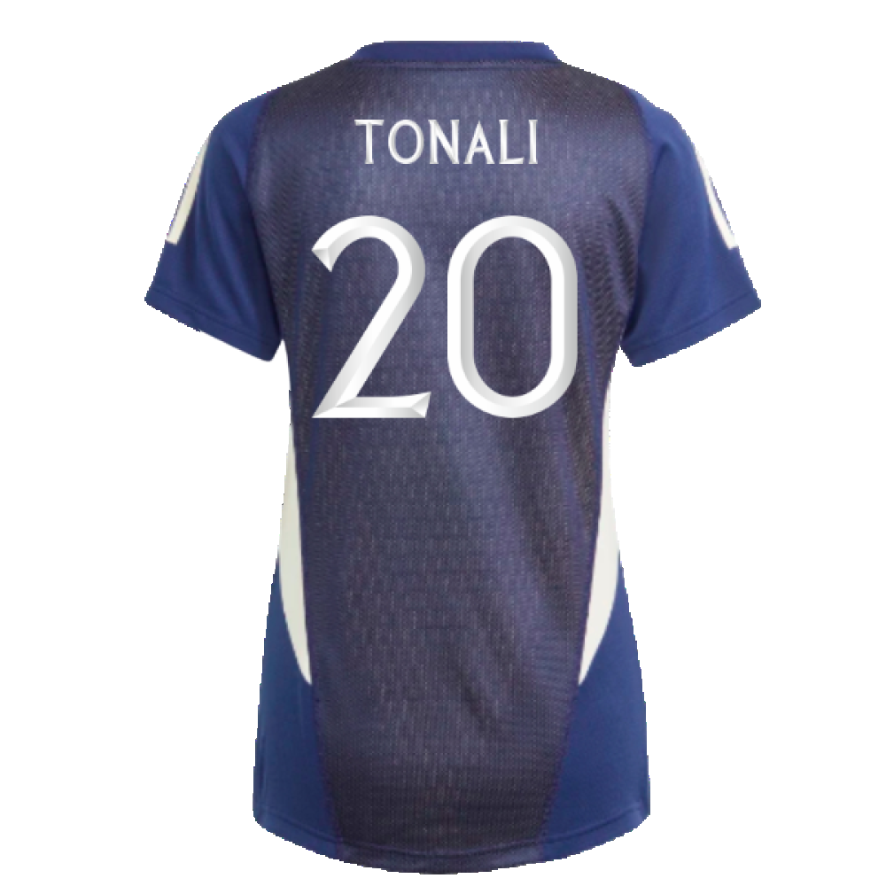 2023-2024 Italy Tiro Pro Jersey (Dark Blue) (TONALI 20)