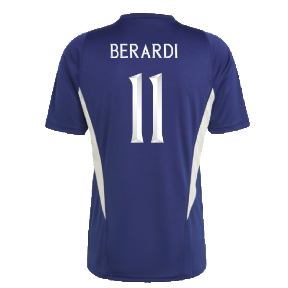 2023-2024 Italy Training Jersey (Dark Blue) (BERARDI 11)