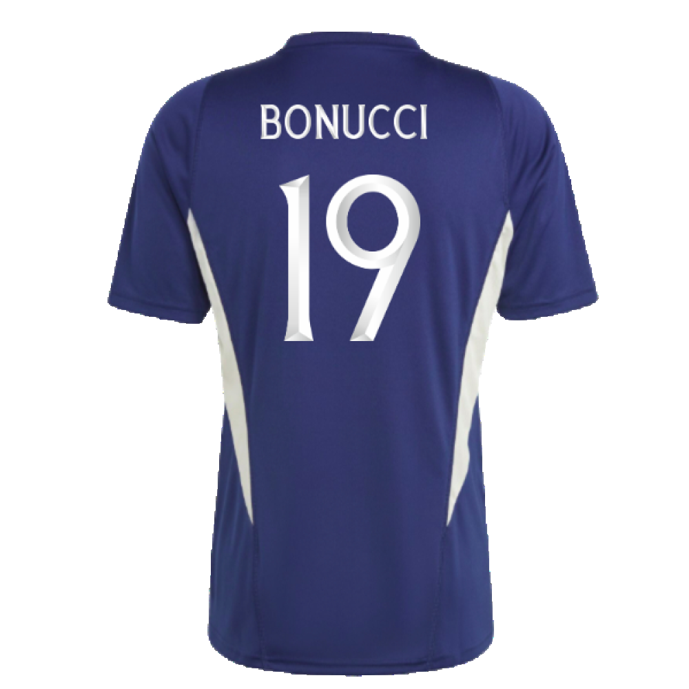 2023-2024 Italy Training Jersey (Dark Blue) (BONUCCI 19)