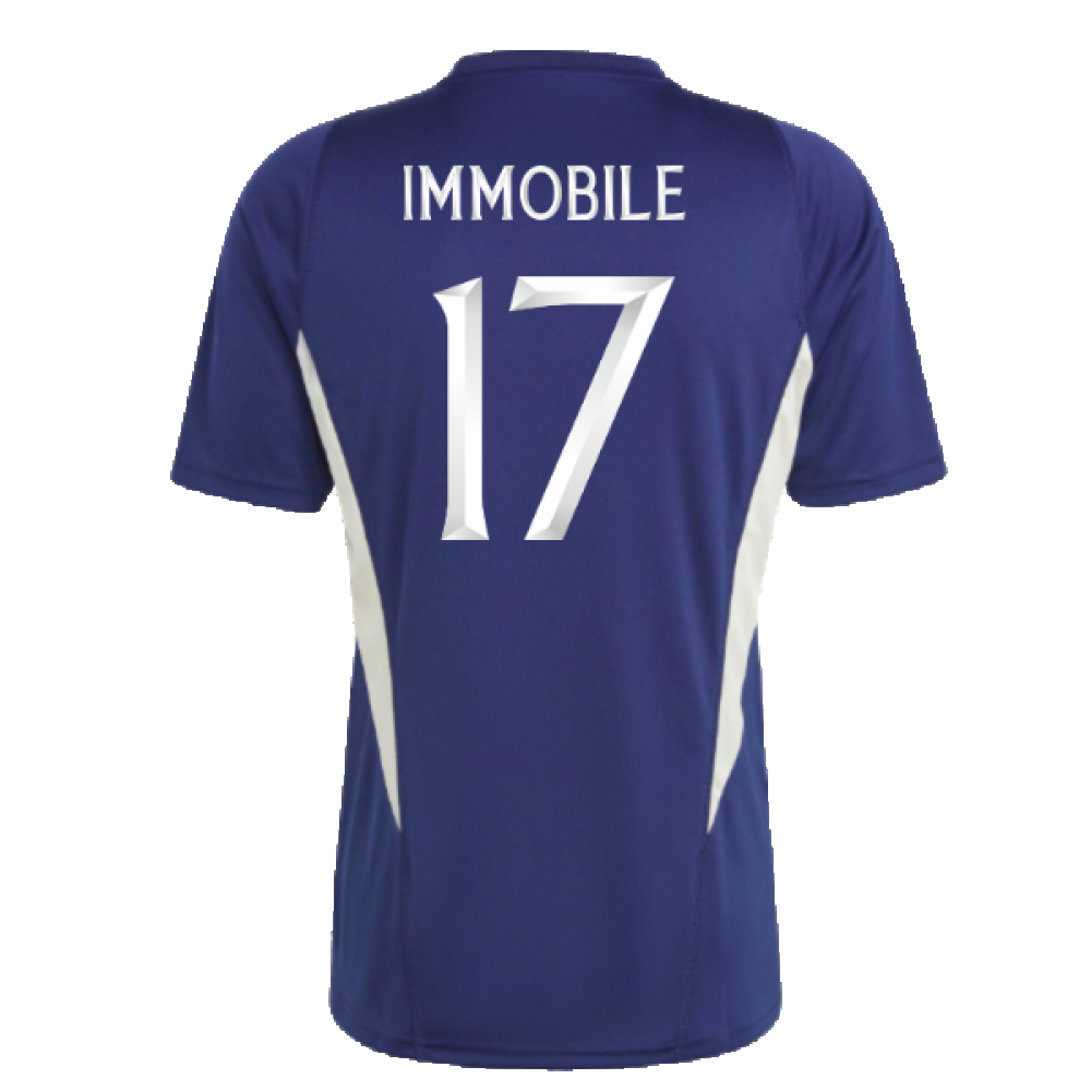 2023-2024 Italy Training Jersey (Dark Blue) (IMMOBILE 17)