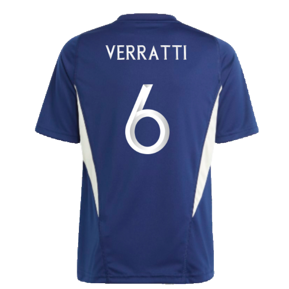 2023-2024 Italy Training Jersey (Dark Blue) - Kids (VERRATTI 6)