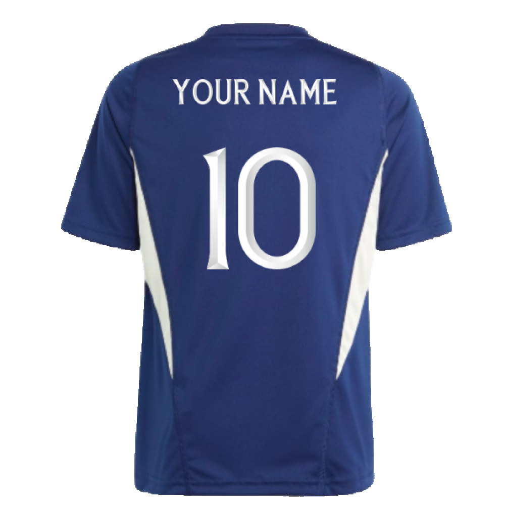 2023-2024 Italy Training Jersey (Dark Blue) - Kids (Your Name)