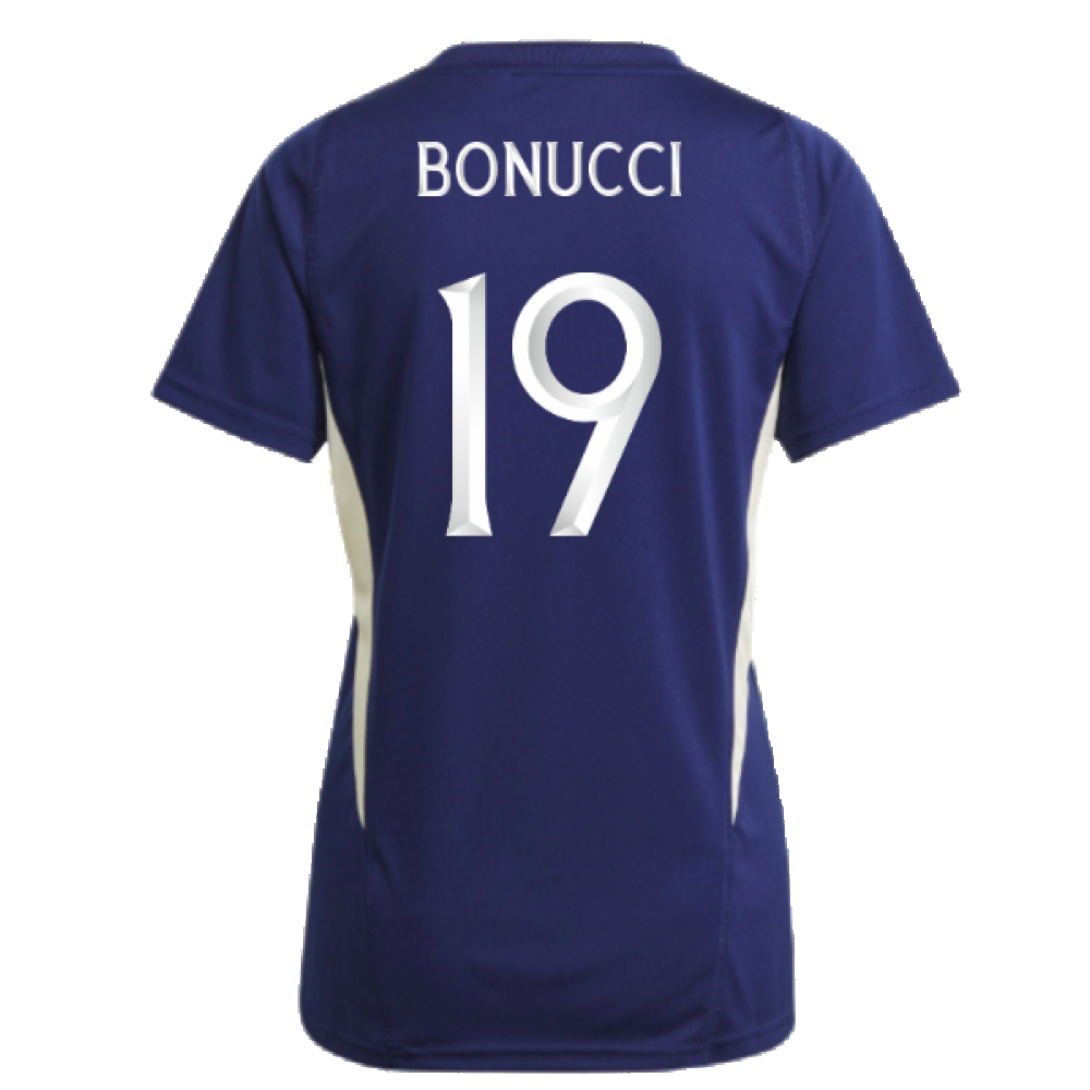 2023-2024 Italy Training Jersey (Dark Blue) - Ladies (BONUCCI 19)