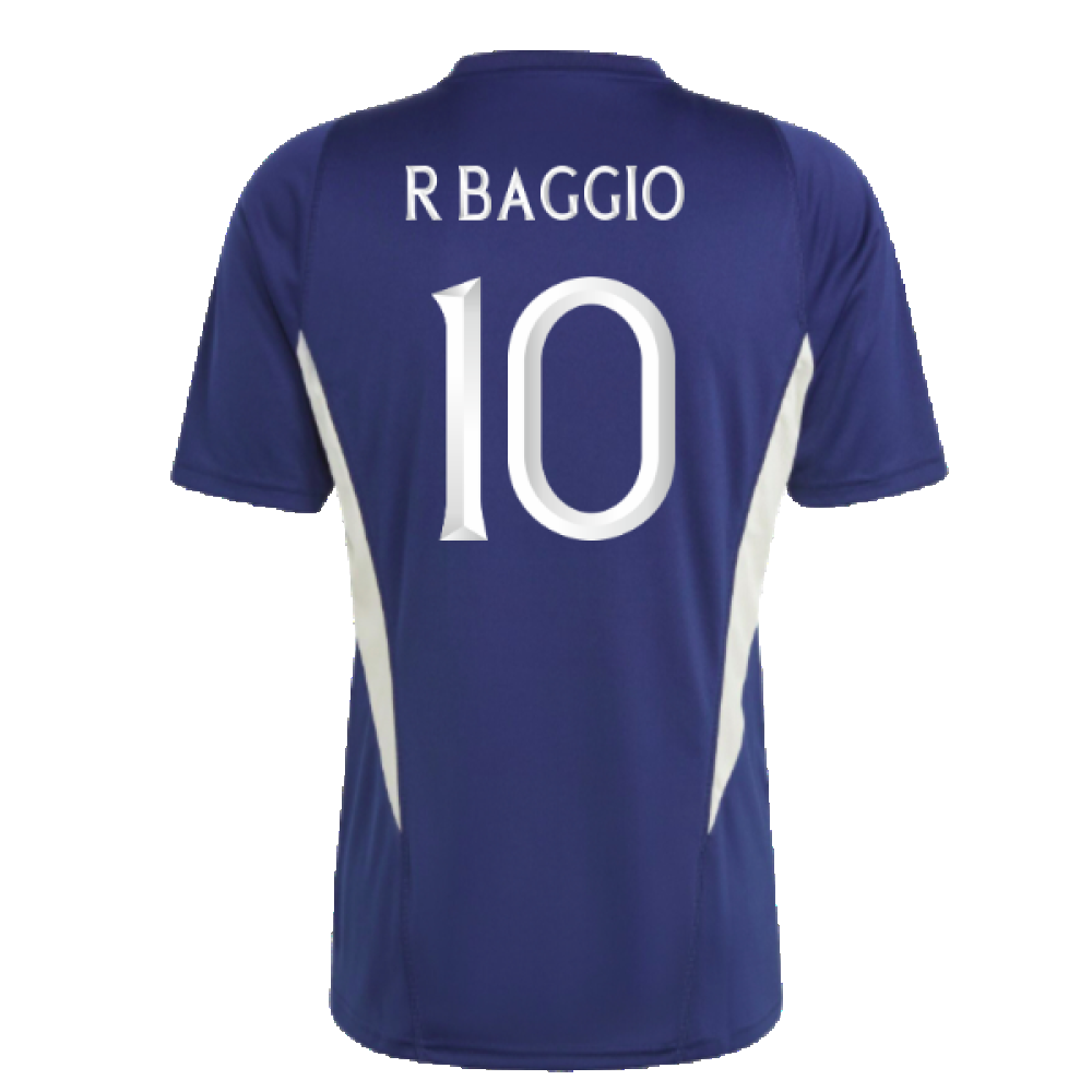 2023-2024 Italy Training Jersey (Dark Blue) (R BAGGIO 10)