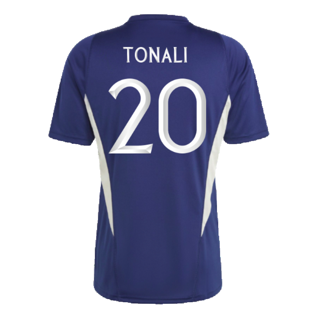 2023-2024 Italy Training Jersey (Dark Blue) (TONALI 20)