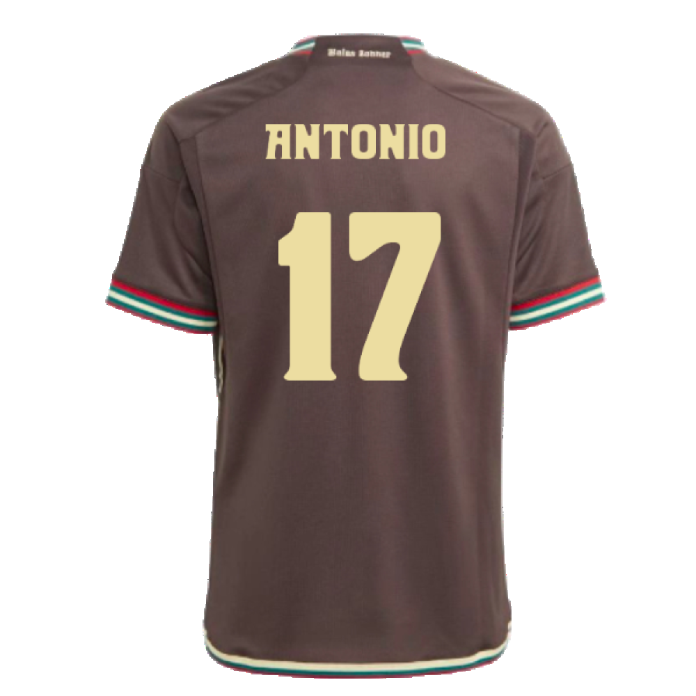 2023-2024 Jamaica Away Shirt (Kids) (ANTONIO 17)