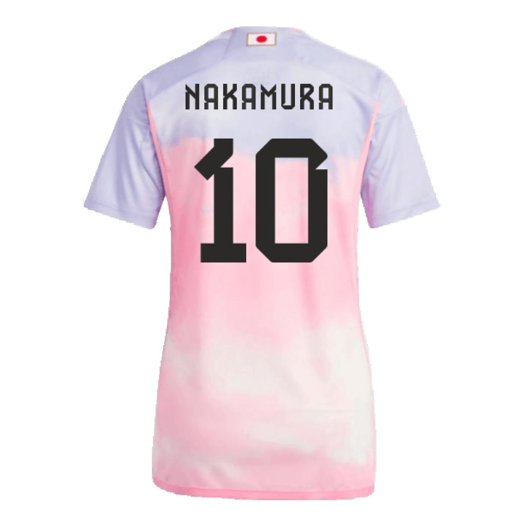 2023-2024 Japan Away Shirt (Ladies) (NAKAMURA 10)