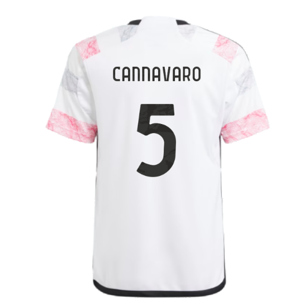 2023-2024 Juventus Away Shirt (Kids) (CANNAVARO 5)