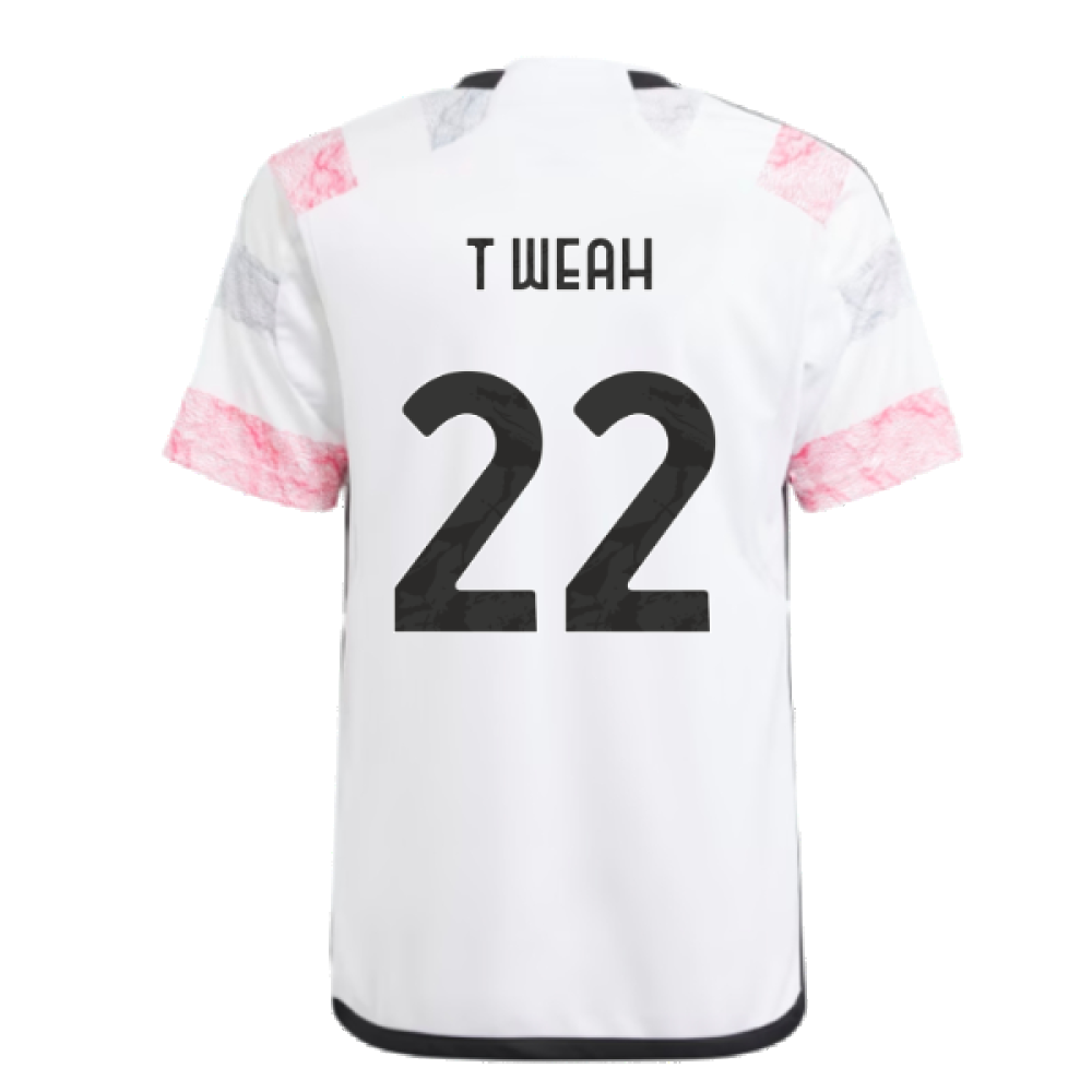 2023-2024 Juventus Away Shirt (Kids) (T Weah 22)