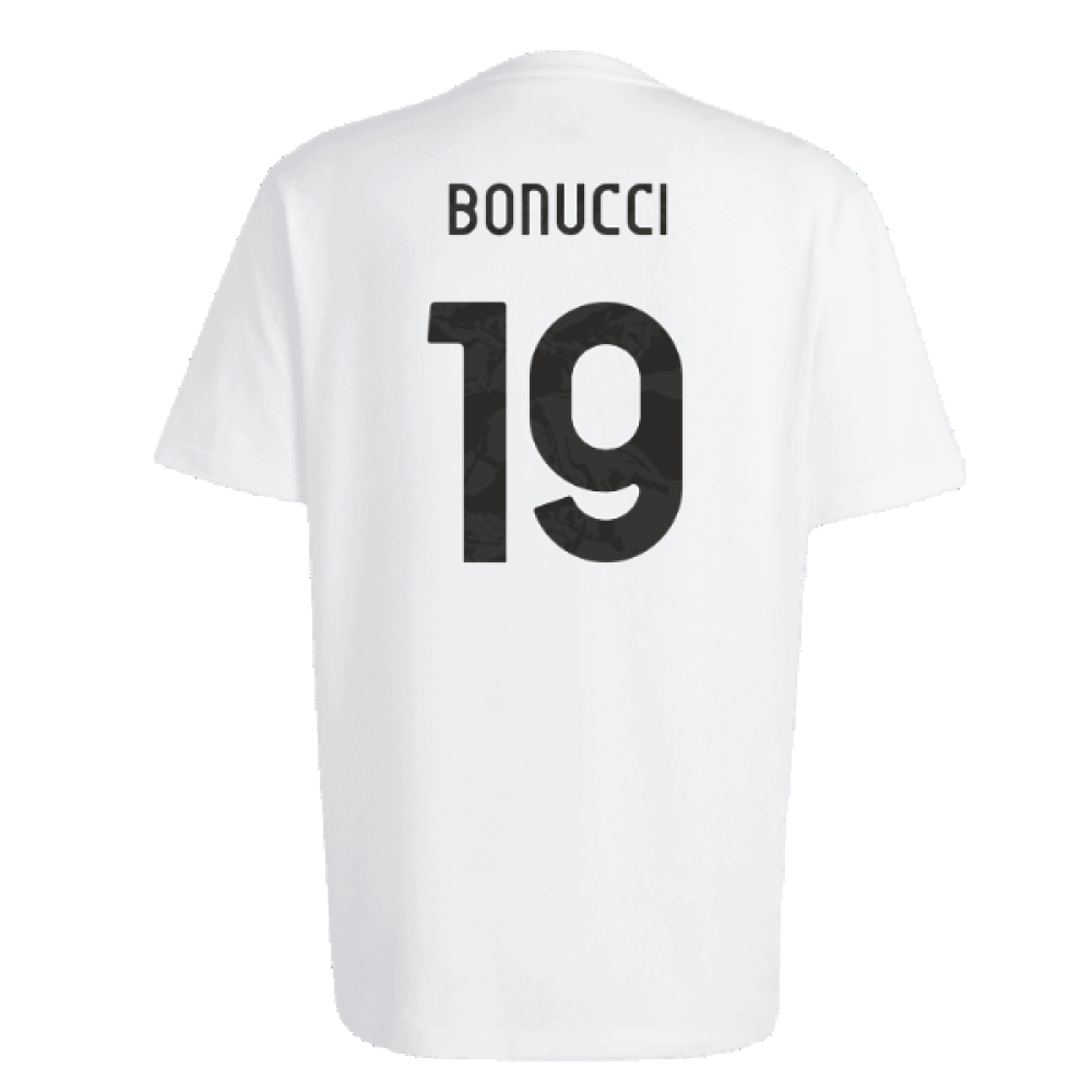 2023-2024 Juventus Chinese Story Tee (White) (BONUCCI 19)