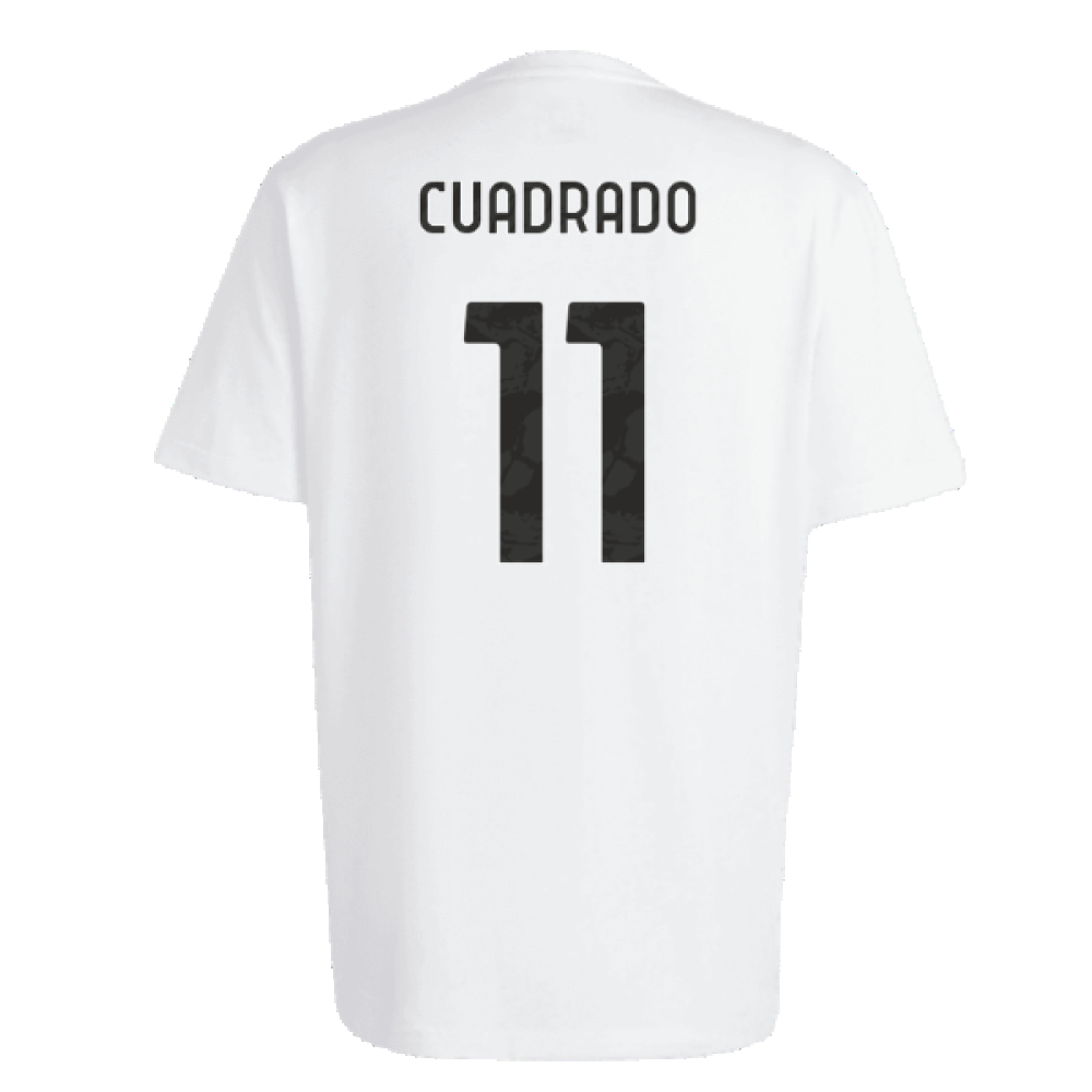 2023-2024 Juventus Chinese Story Tee (White) (CUADRADO 11)