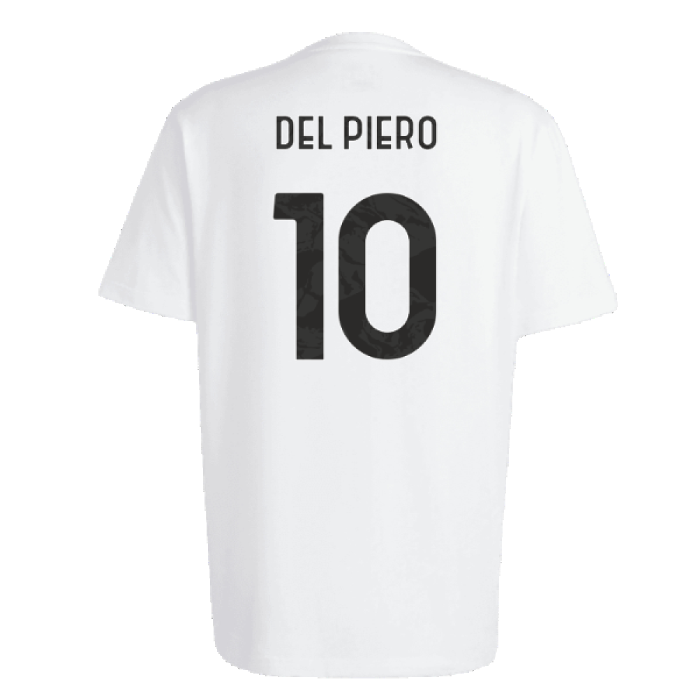 2023-2024 Juventus Chinese Story Tee (White) (DEL PIERO 10)