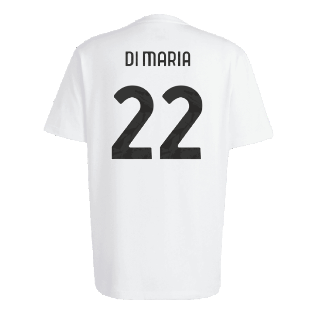 2023-2024 Juventus Chinese Story Tee (White) (DI MARIA 22)