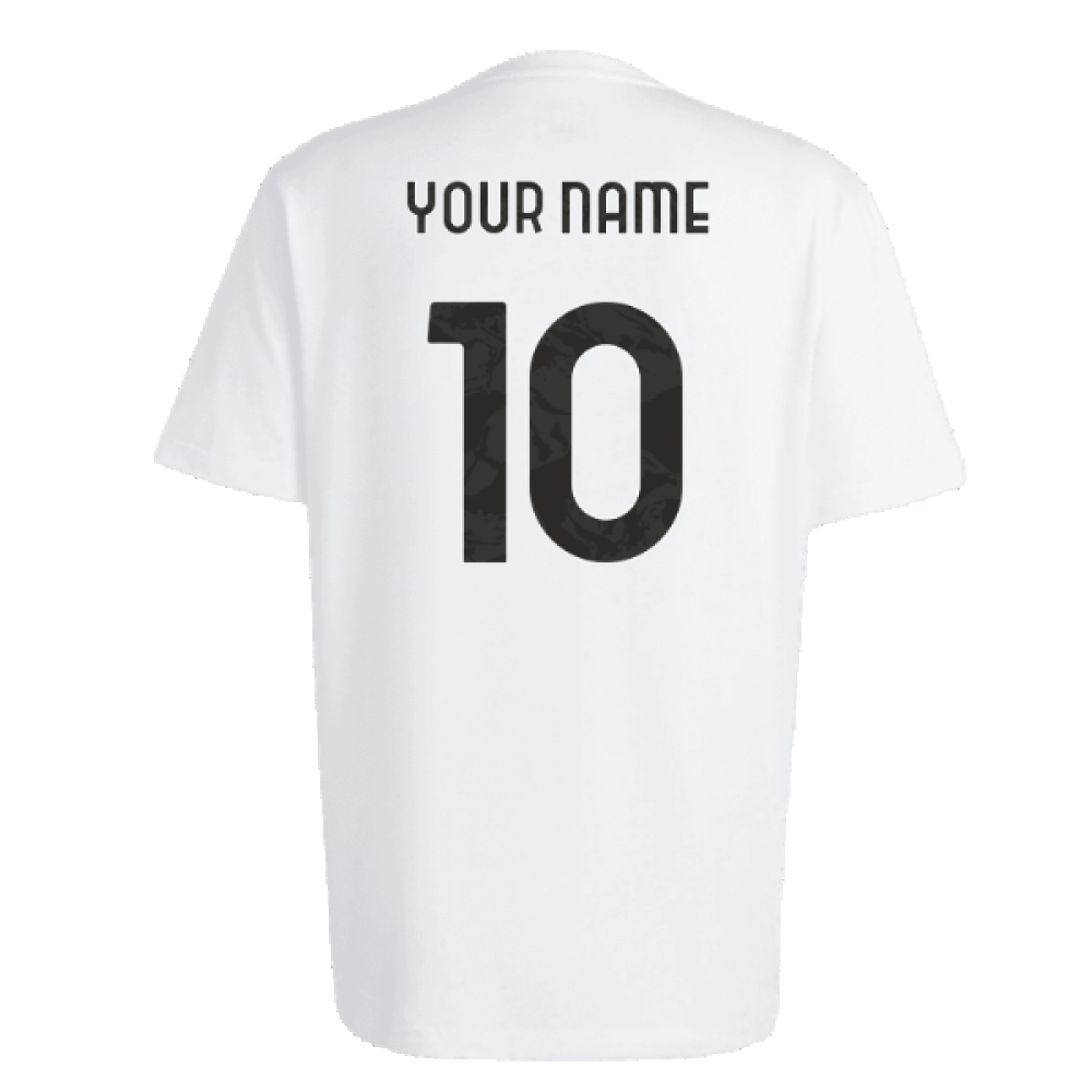 2023-2024 Juventus Chinese Story Tee (White) (Your Name)