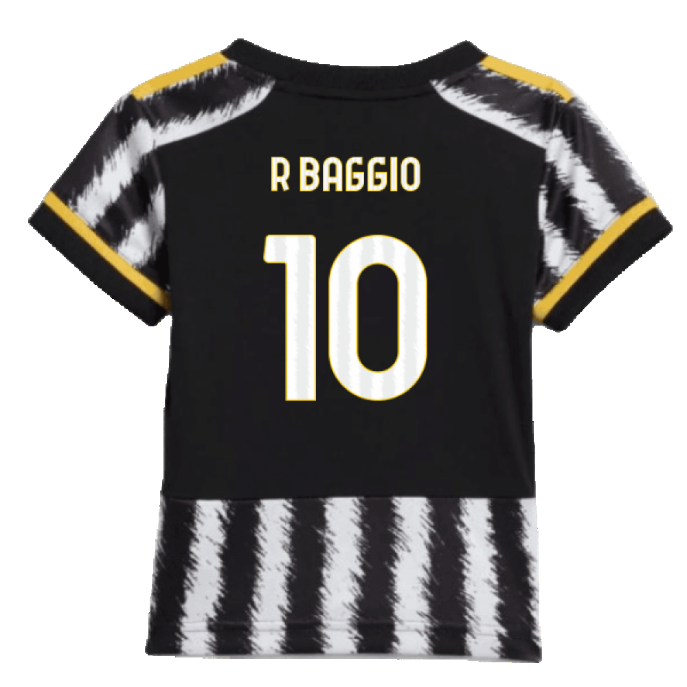 2023-2024 Juventus Home Baby Kit (R BAGGIO 10)